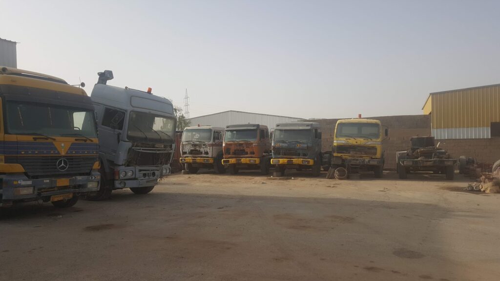 تشليح السديري لقطع غيار الشاحنات في بريدة