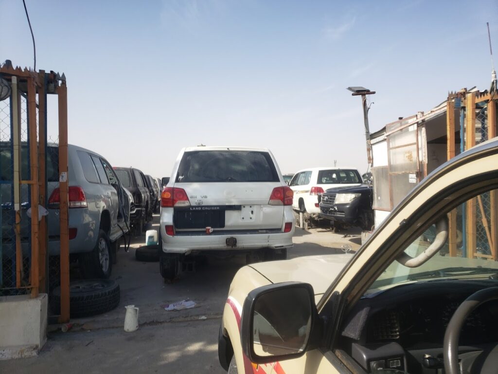 تشليح الفرج 1 لاندكروزر في الدمام