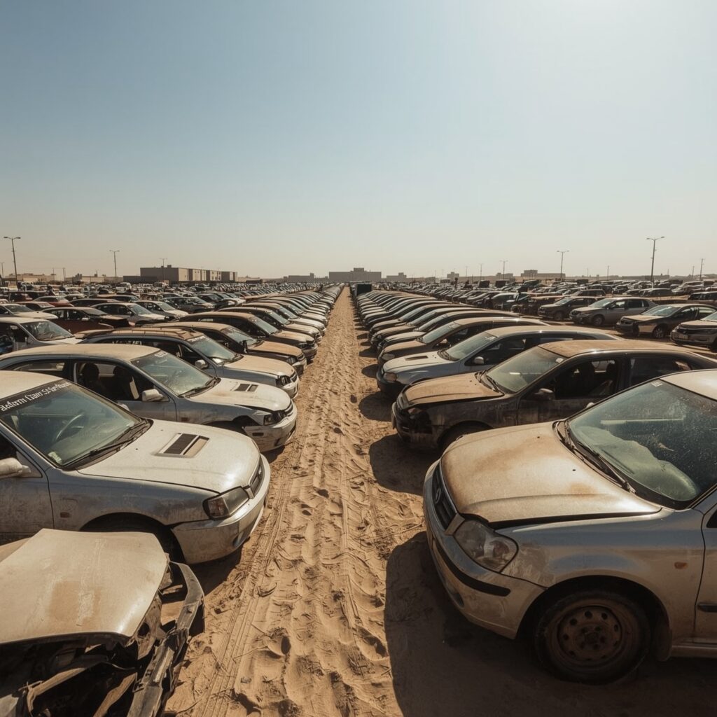 سيارات التشليح: أسباب تراكمها وطرق الاستفادة منها