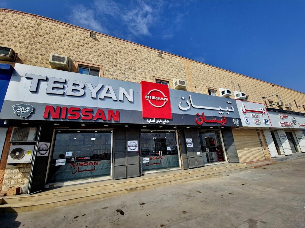 تبيان لقطع غيار نيسان الاصلية ( باتيس سابقاً ) في الطرف