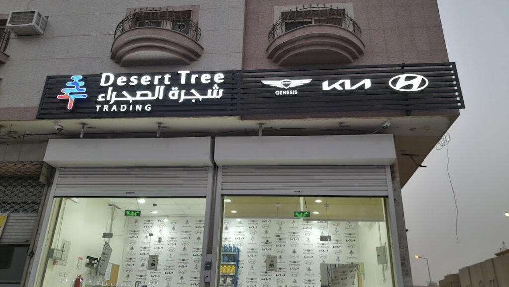 شركة شجرة الصحراء لقطع غيارهيوندي واكيا واجينسس في الدلم