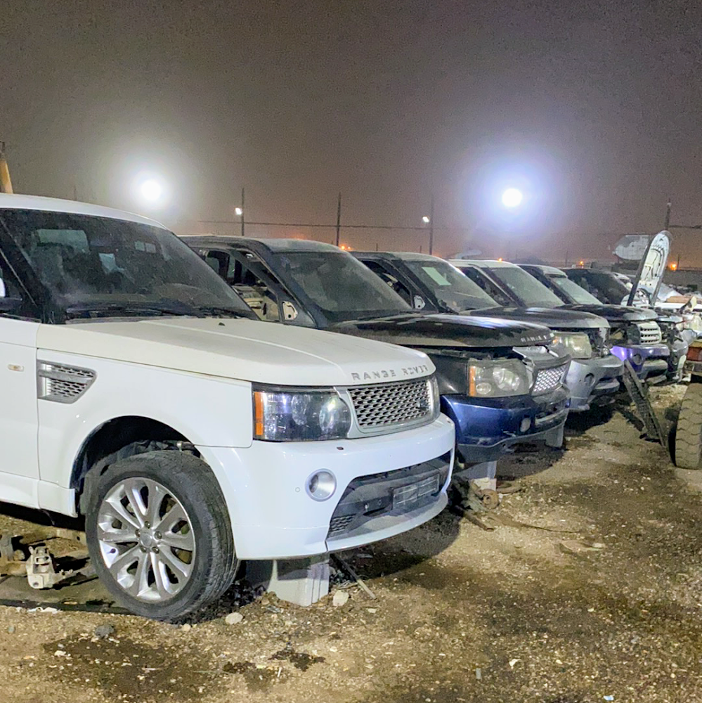تشليح اليمامة رنج روفر وجاكوار والسيارات الاوروبية في صفوى