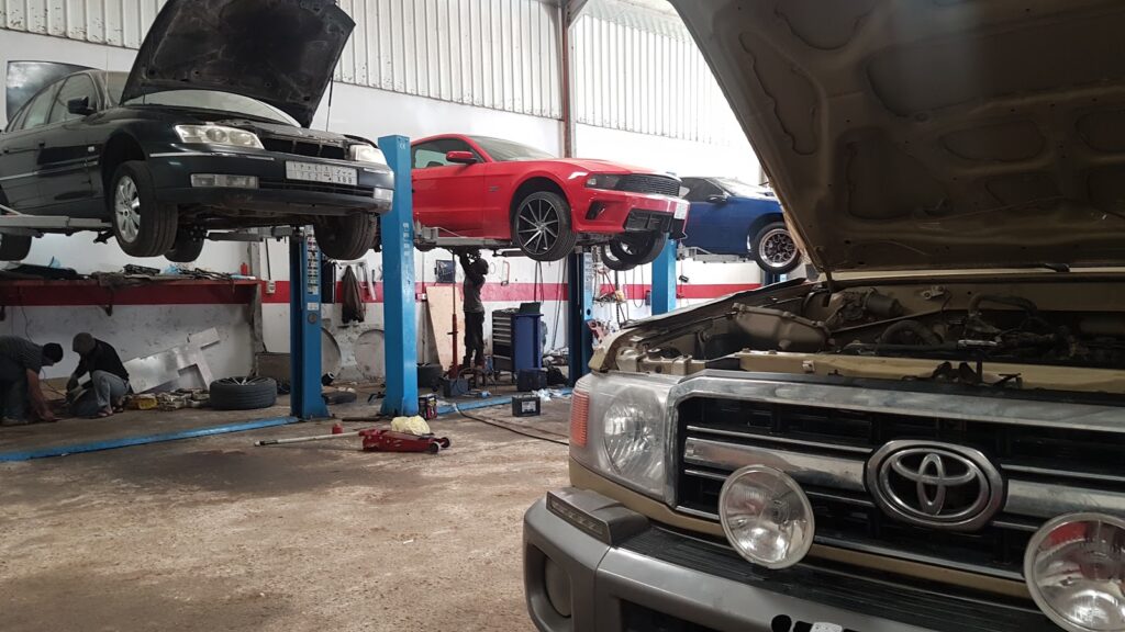 كراج صالح الحواس لصيانة السيارات في الرس