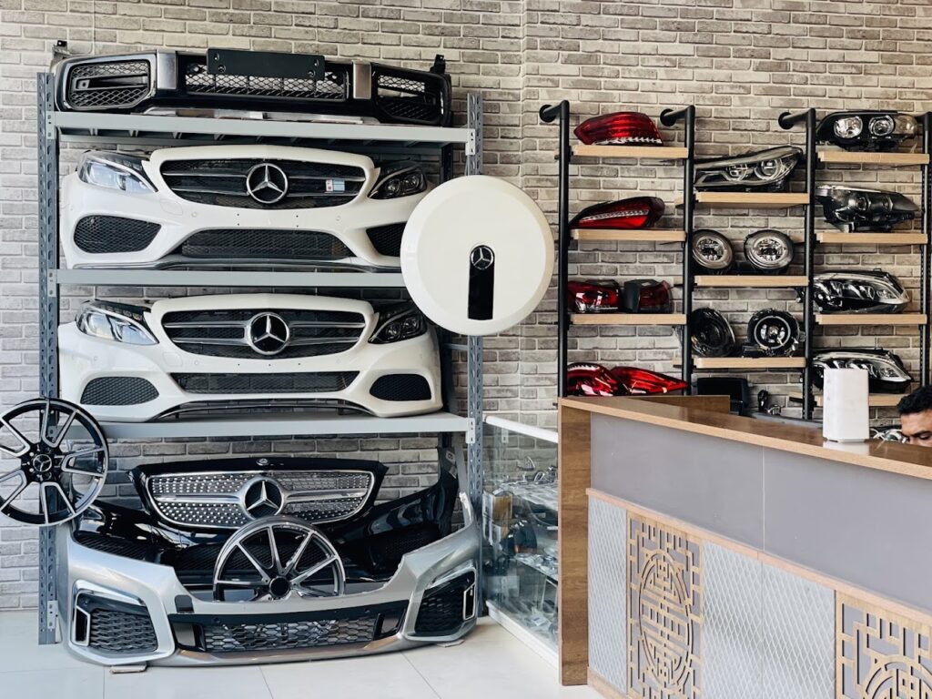 مؤسسة الحسيني قطع غيار مرسيدس وبي ام دبليو في الرياض