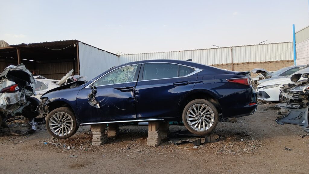 تشليح الحاير تويوتا لكزز في الدلم