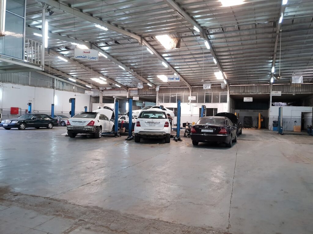 مركز غازي لخدمة سيارات المرسيدس في مكة