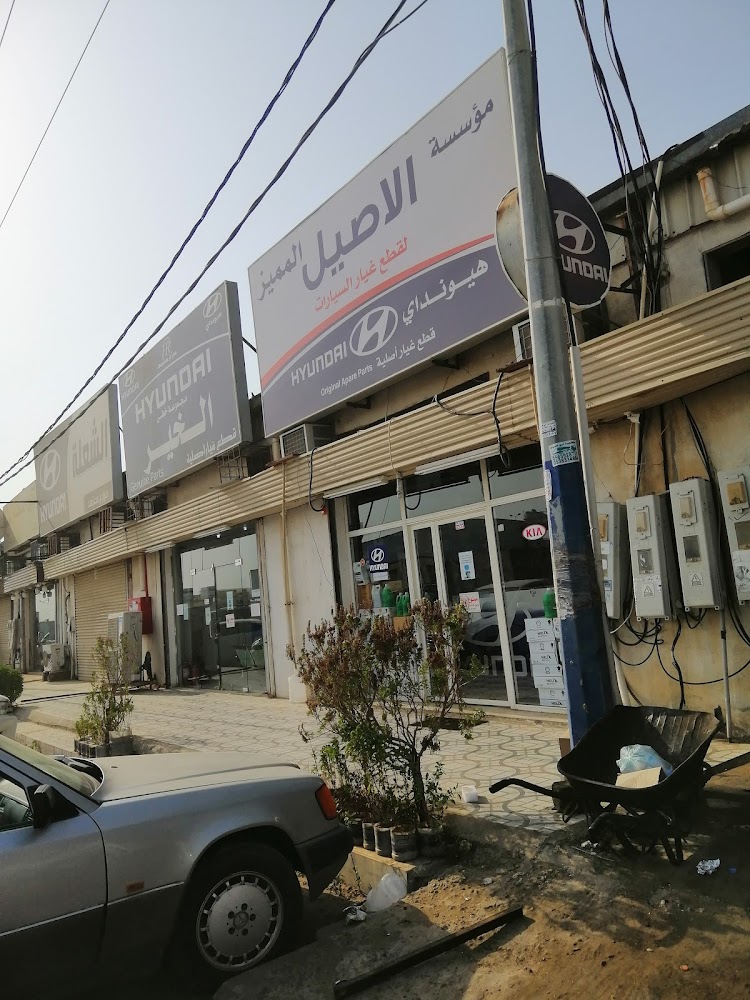 مؤسسة الاصيل المميز لقطع غيار سيارات هيونداى وكيا في ابو عريش