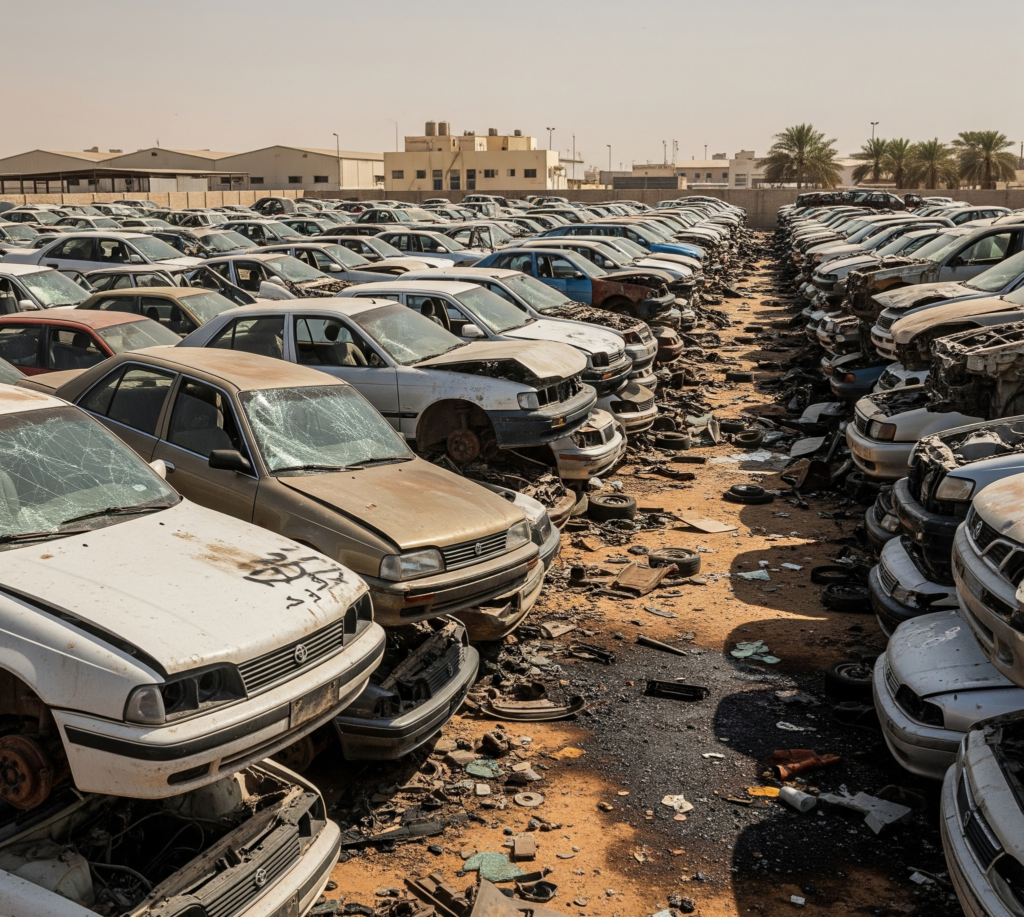صورة توضيحية لدليل تشاليح جدة وقطع الغيار المستعملة