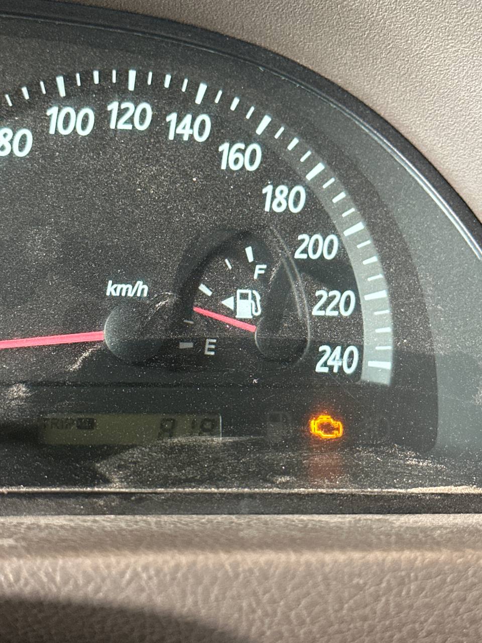لمبة فحص المكينة Check Engine في كامري 2011