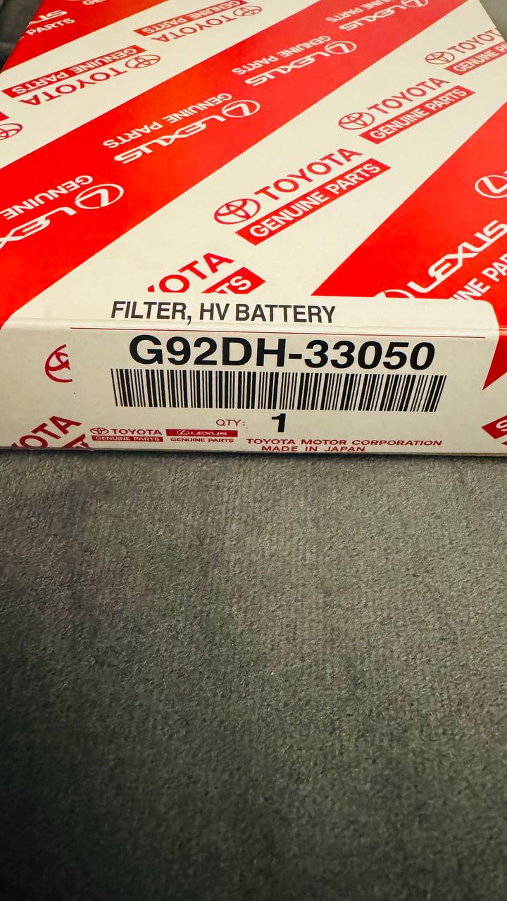 علبة فلتر بطارية هايبرد تويوتا أصلي برقم قطعة G92DH-33050